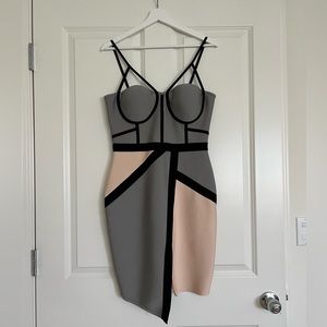 Fashion Nova Bodycon Cutout Mini Dress